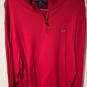 Vineyard Vines half zip sweater